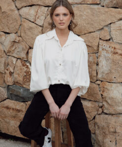 Blusa Magnolia Crudo