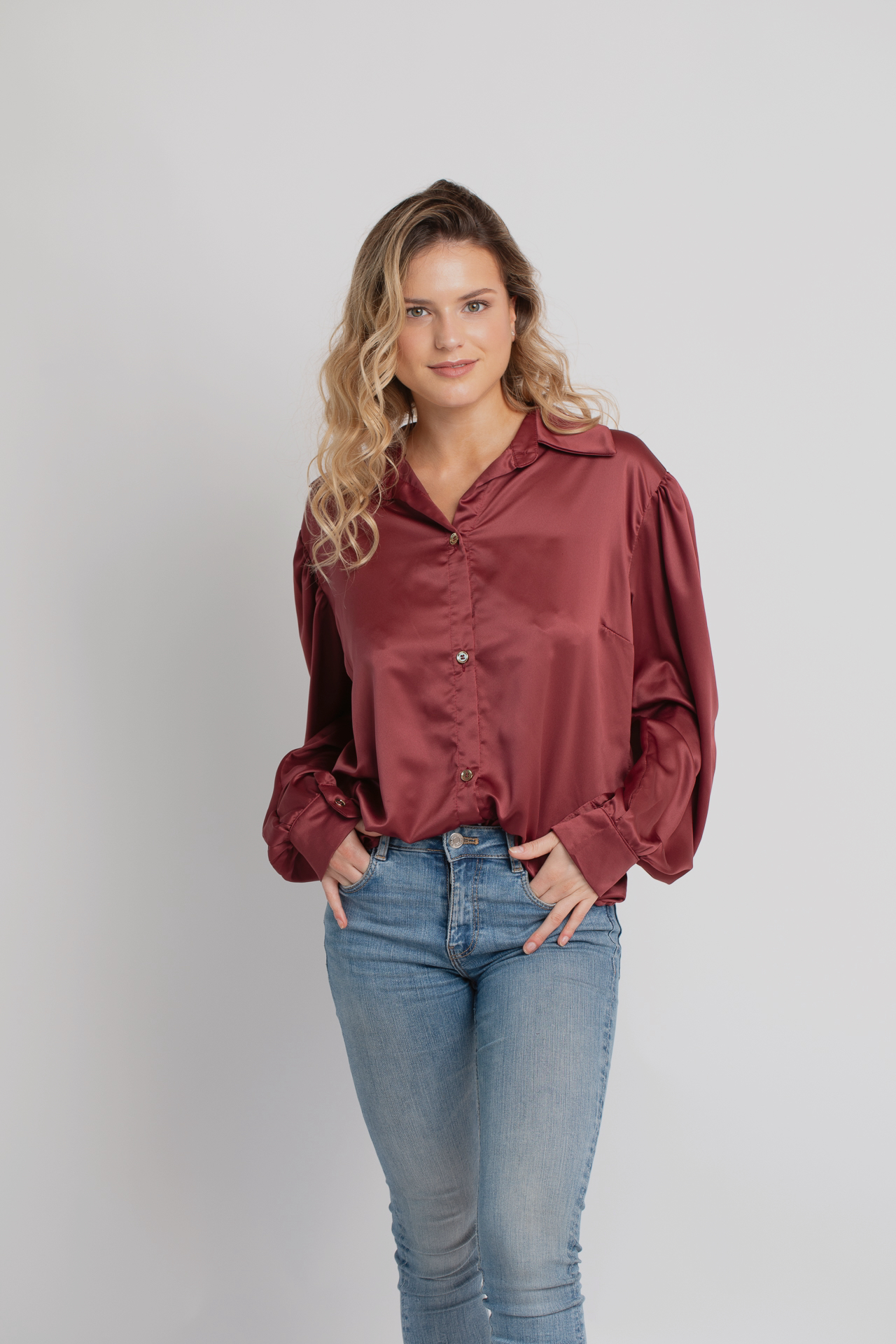 Blusa Magnolia Granate - Imagen 2