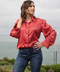 Blusa Magnolia Rojo